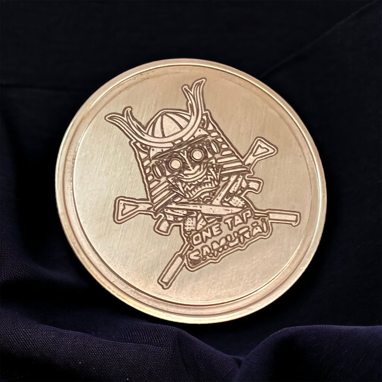 Custom logo challenge coin